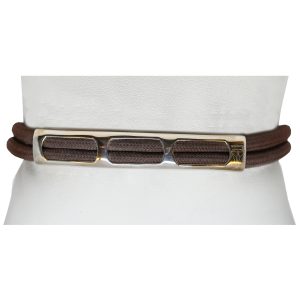 Westmtn, Silverarmband Alhome, brun