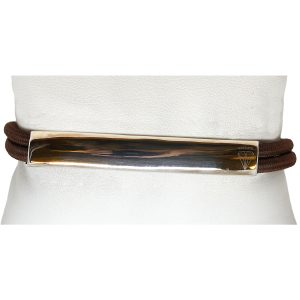 Westmtn, Silverarmband White mountain, brun