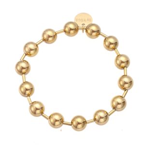 BEAU ARMBAND STÅL/GULD