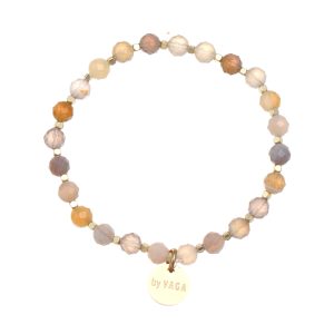 ALBA ARMBAND AGAT/GULD