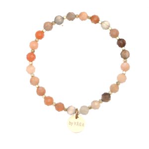 ALBA ARMBAND HELIOLIT-SUNSTONE/GULD