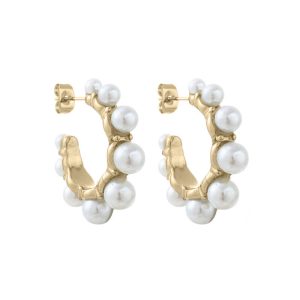 SELMA STÅL ÖRHÄNGE GULD