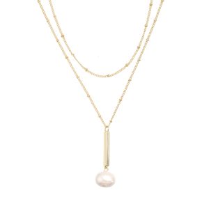 PIETA KORT HALSBAND VIT