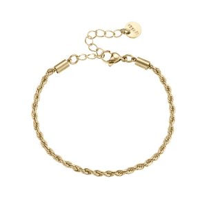 SNAPE ARMBAND STÅL/GULD