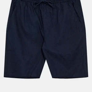Anerkjendt James Linen Elast Shorts - Sky Captain