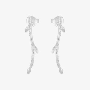 Drakenberg Sjölin Branch Earrings Silver