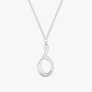 Drakenberg Sjölin Breeze Small Necklace Silver