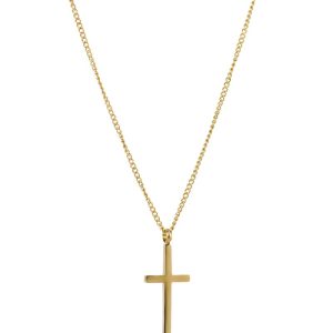 AROCK Halsband Cross Guld