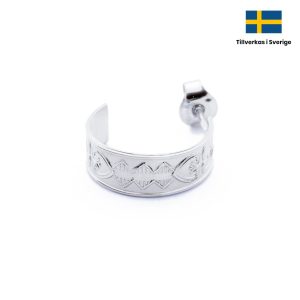 Västerbottensmycken Creol 14 mm Silver