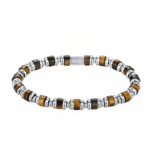 AROCK Armband Aston Brun/Stål