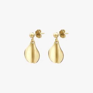 Drakenberg Sjölin A Forest Drop Studs Earrings Gold