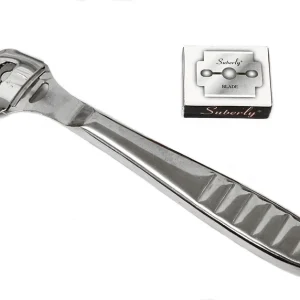 Läderhyvel med 10 extrablad