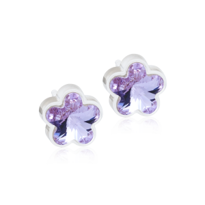 Blomdahl MP Flower Violet Örhänge