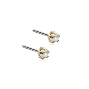 Blomdahl GT Tiffany Pearl White Örhänge